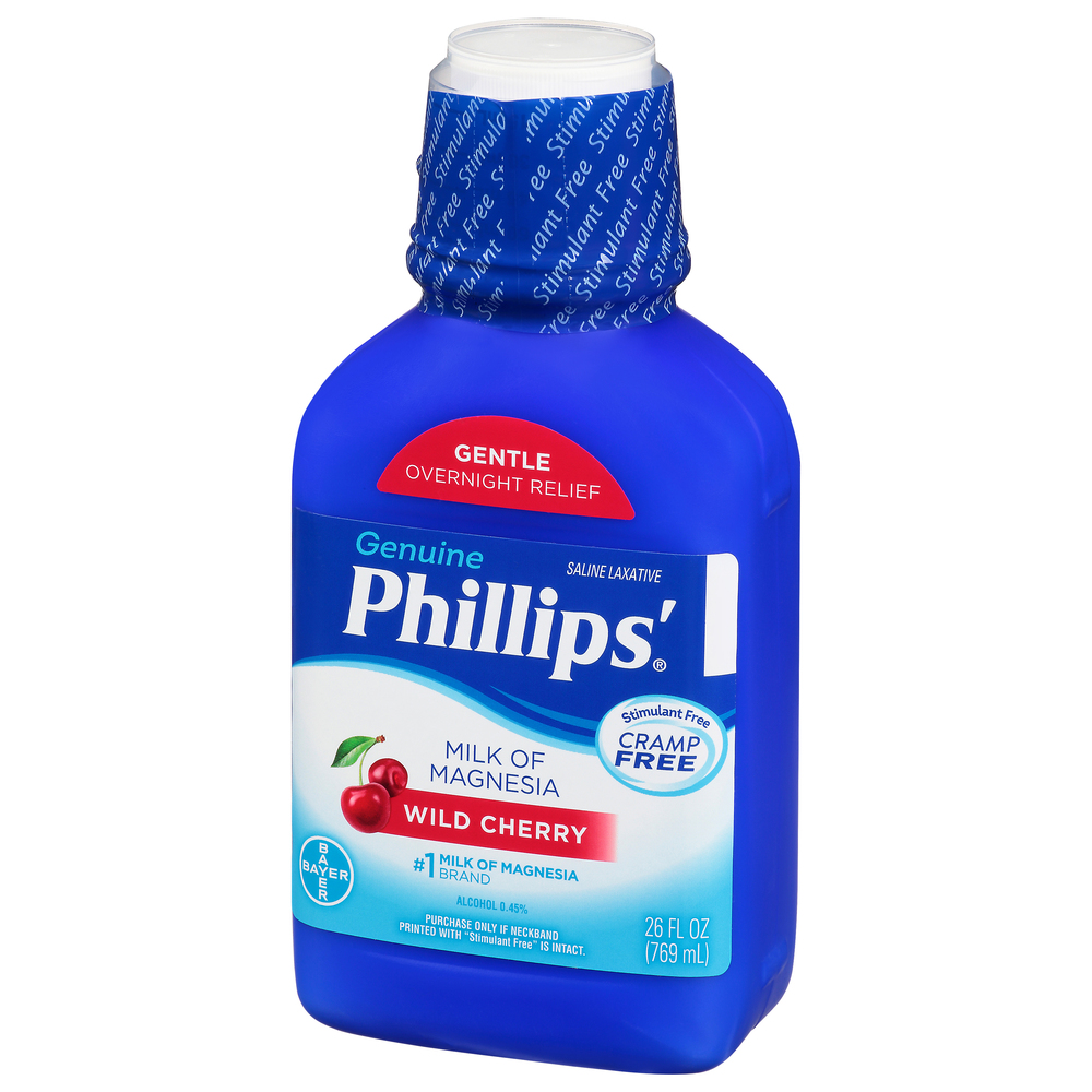 Phillips' Genuine Saline Laxative, Wild Cherry