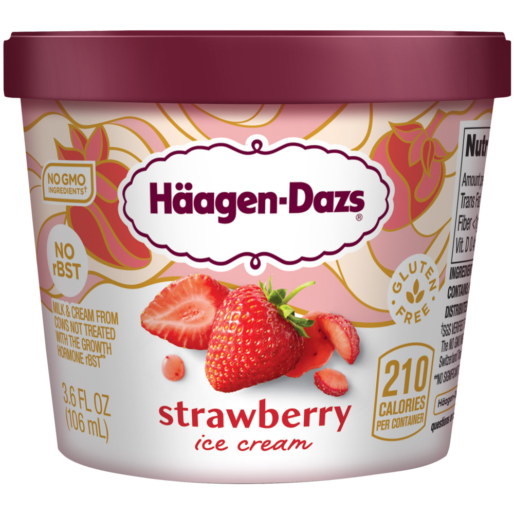 Haagen Dazs Strawberry Ice Cream-Main