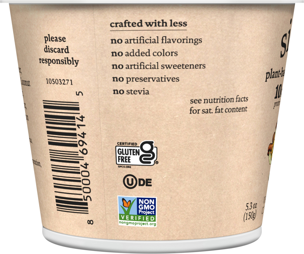 Siggi's Non-Dairy Plant-Based Vanilla & Cinnamon Coconut Blend