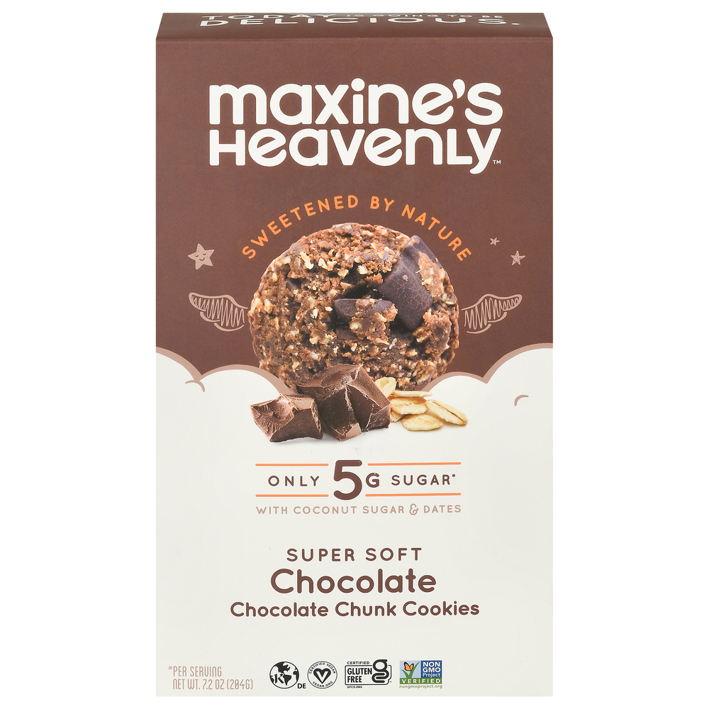 Maxine's Heavenly Cookies, Chocolate Chunk, Chocolate, Super Soft-Main