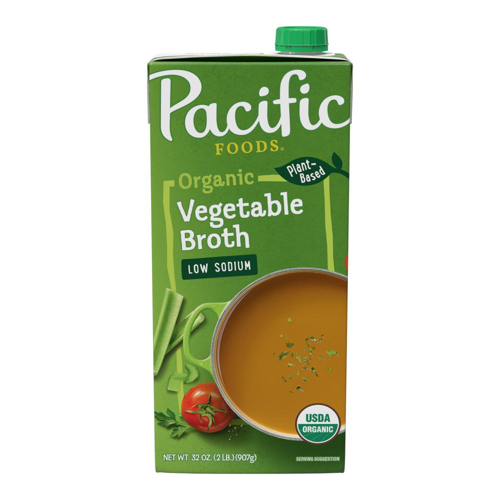 Pacific Foods Vegetable Broth, Organic, Low SodiumMain