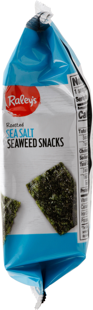 Sea Salt Raclets Raley's Roasted Seaweed Snacks-Planogram-Right