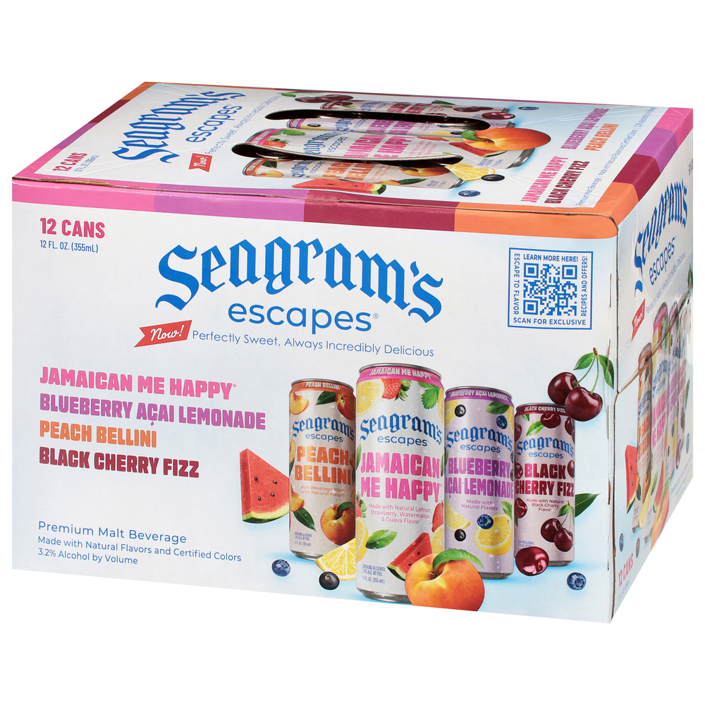 Seagram's Escapes Premium Jamaican Me Happy/Blueberry Acai
