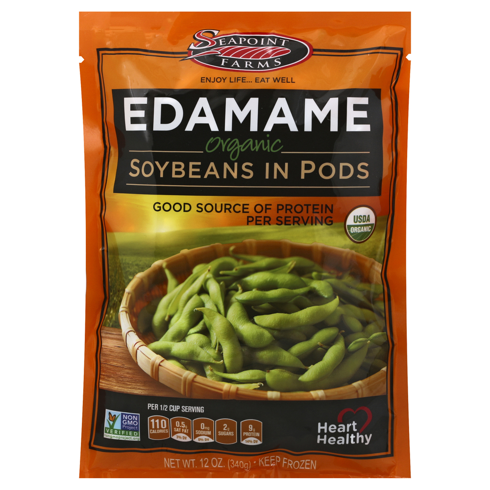 Seapoint Farms Edamame, Organic, in Pods