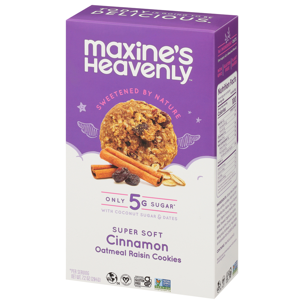 heavenly48 Maxine's Heavenly Cookies, Super Soft, Oatmeal Raisin, Cinnamon