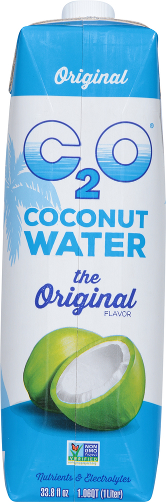 C2O Pure Coconut Water Original - 33.8 oz ctn | MARTIN'S