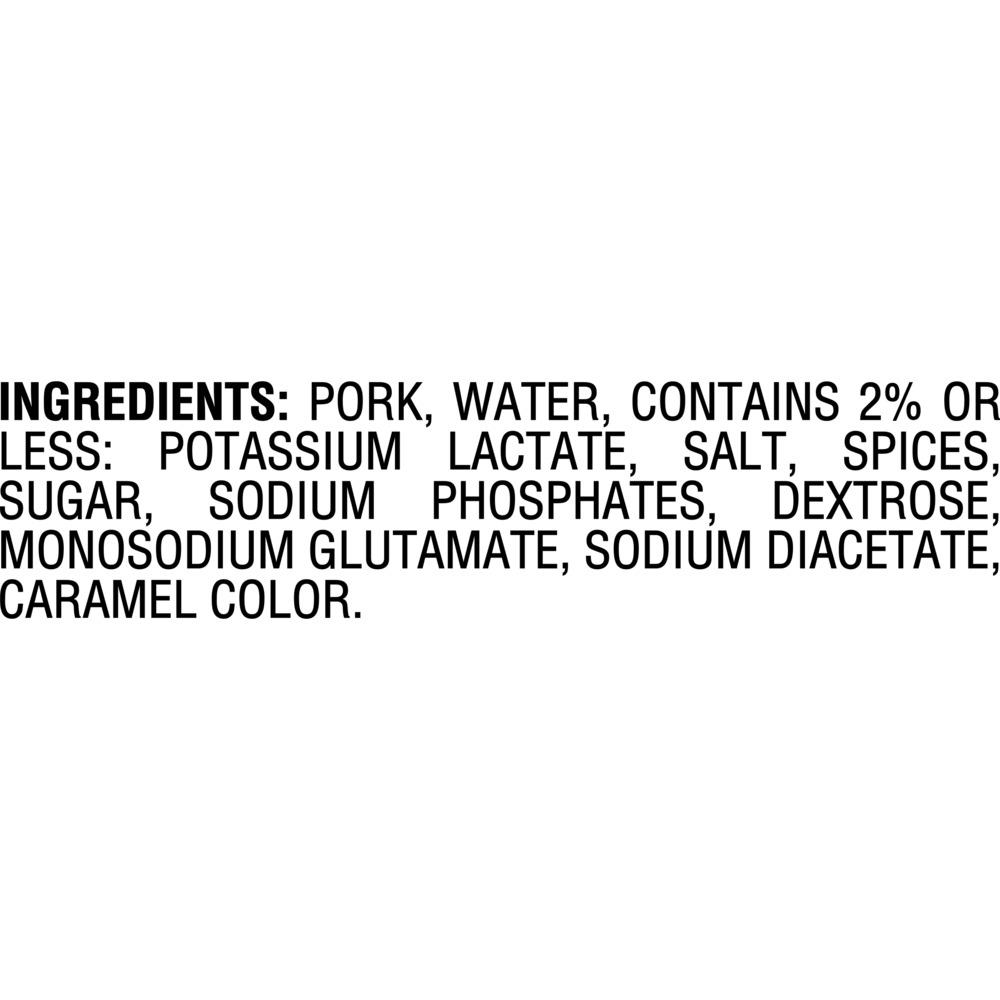 Jimmy Dean Fully Cooked Pork Sausage LinksIngredients