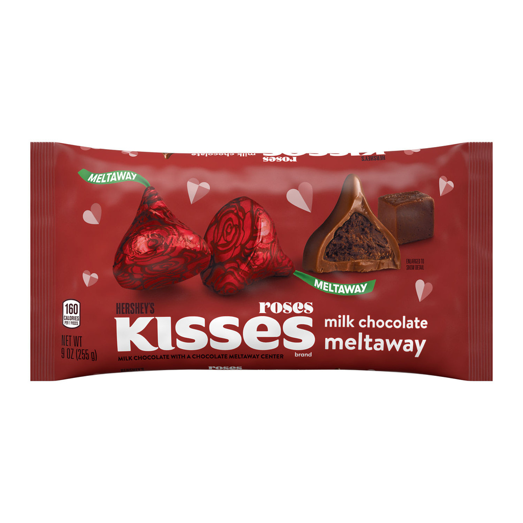 Hershey's Kisses Roses Meltaway Milk Chocolate