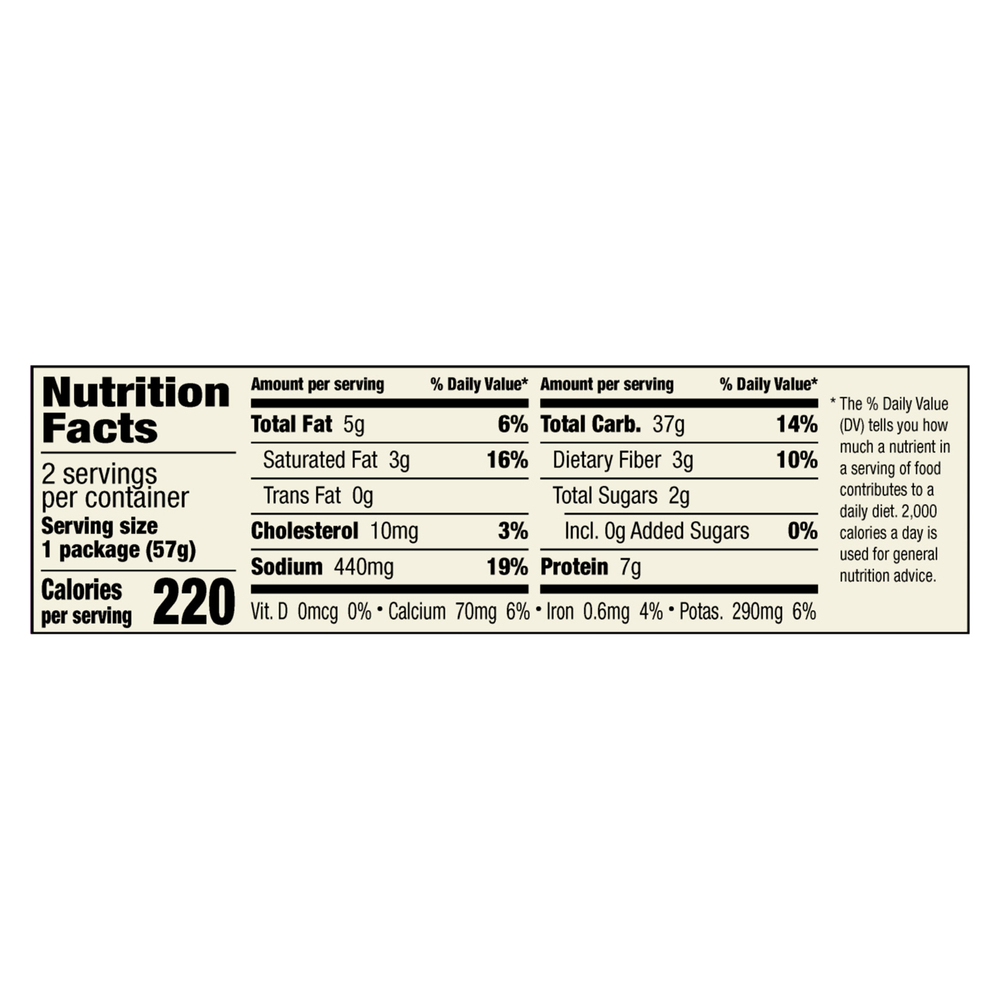 Annie's Macaroni & Cheese, White CheddarNutritionFacts