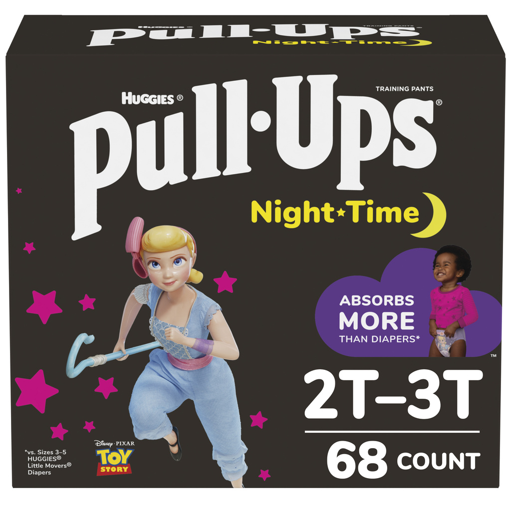 Pull Ups - Pull Ups, Night-Time - Training Pants, for Boys, Size 2T-3T  (18-34 lbs), Disney Pixar Toy Story (23 count), Shop