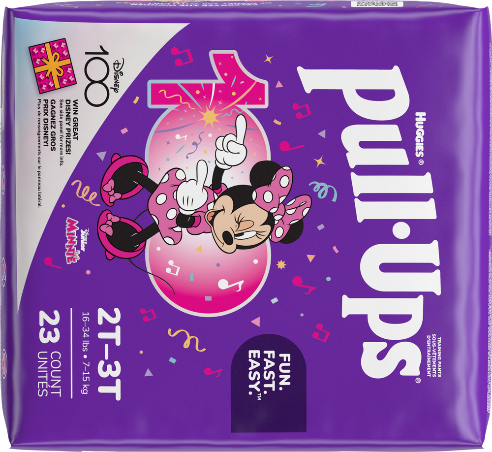 Pull Ups Training Pants Disney Junior Minnie 2T 3T 16 34 lbs