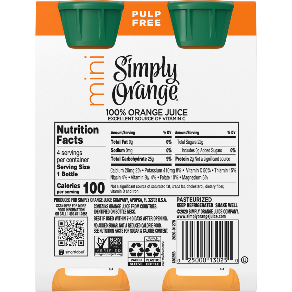 Calorie in orange juice cheap