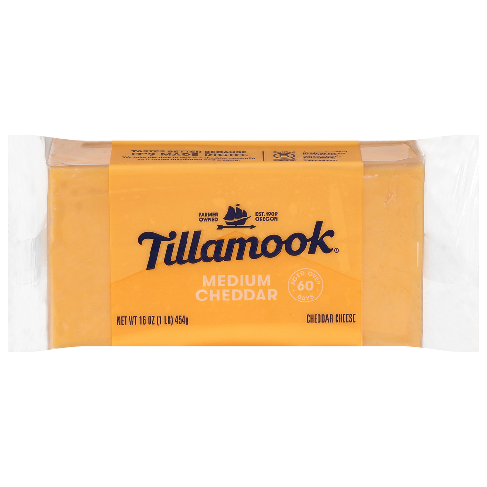 Tillamook Cheese, Medium