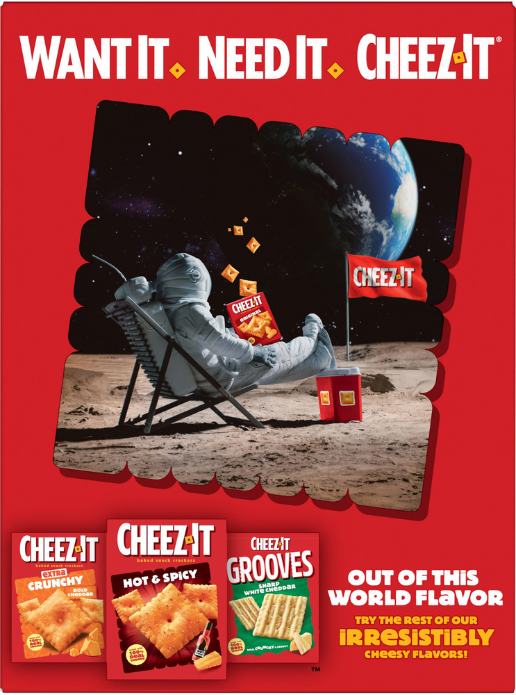 洋楽 S.C.H. / IT'S ALL ABOUT THE CHEDDAR Cheez-It Grooves® Sharp White Cheddar
