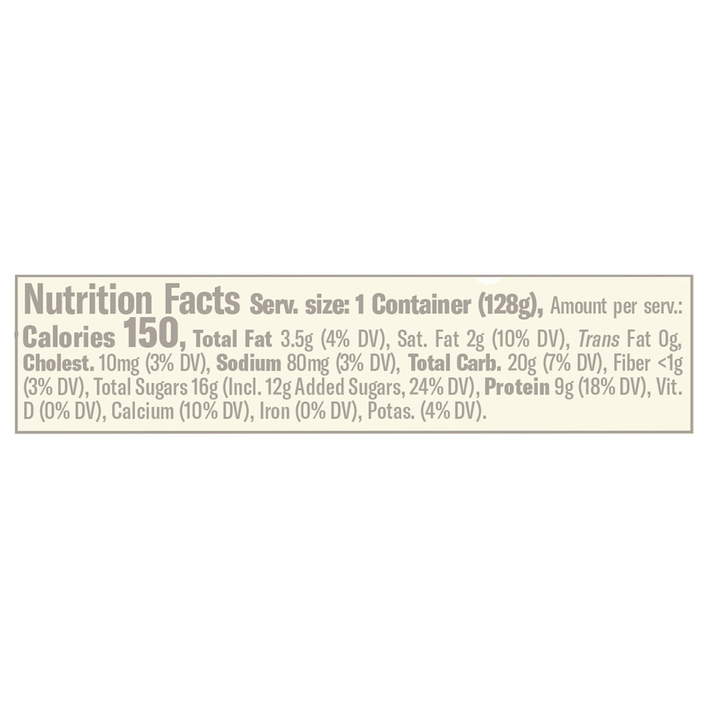 Chobani Flip Yogurt, Greek, Strawberry CheesecakeNutritionFacts