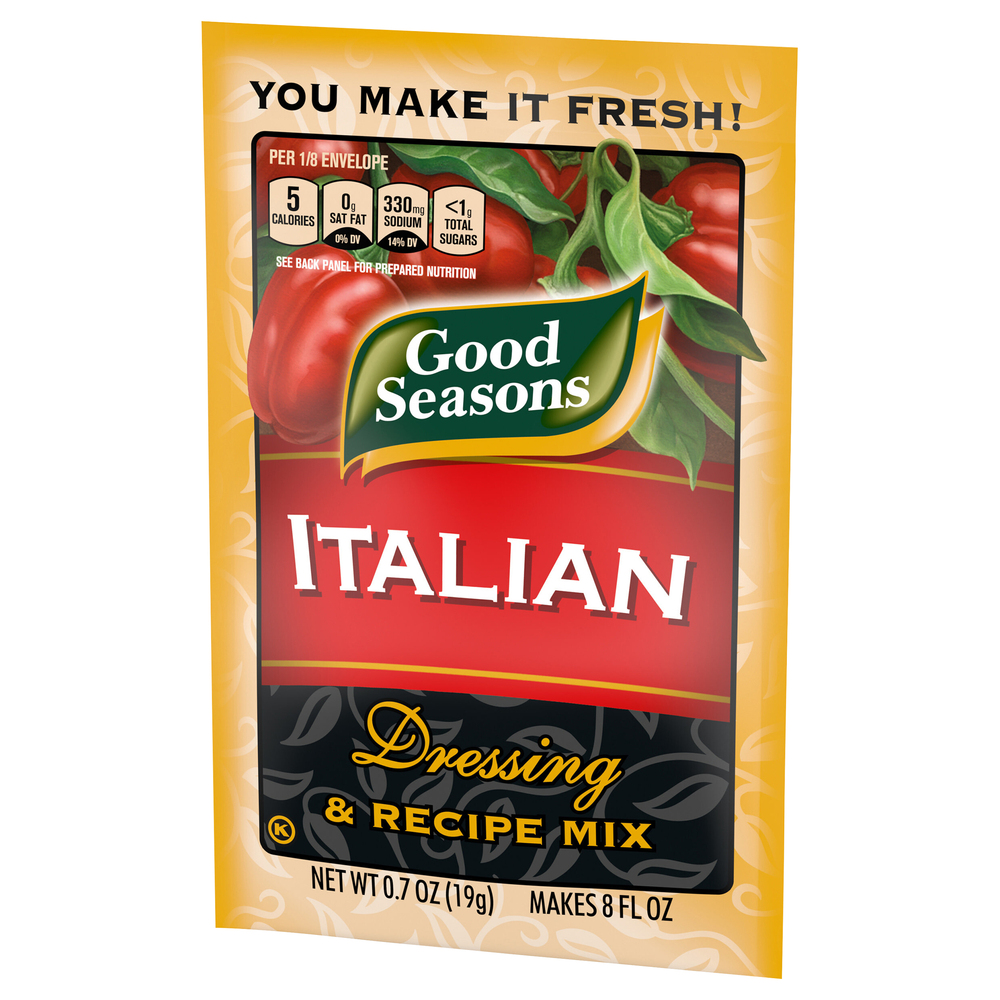 Good Seasons Italian Dressing & Recipe Mix-Front-Right-Elevated