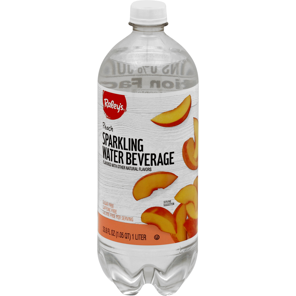 Raley's Peach Sparkling WaterMain