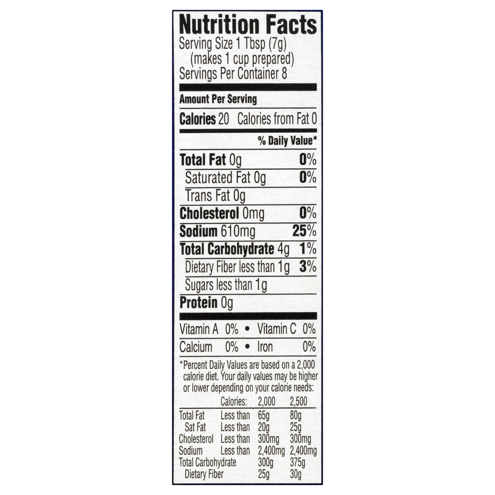 Lipton Recipe Secrets Recipe Soup & Dip Mix, OnionNutritionFacts