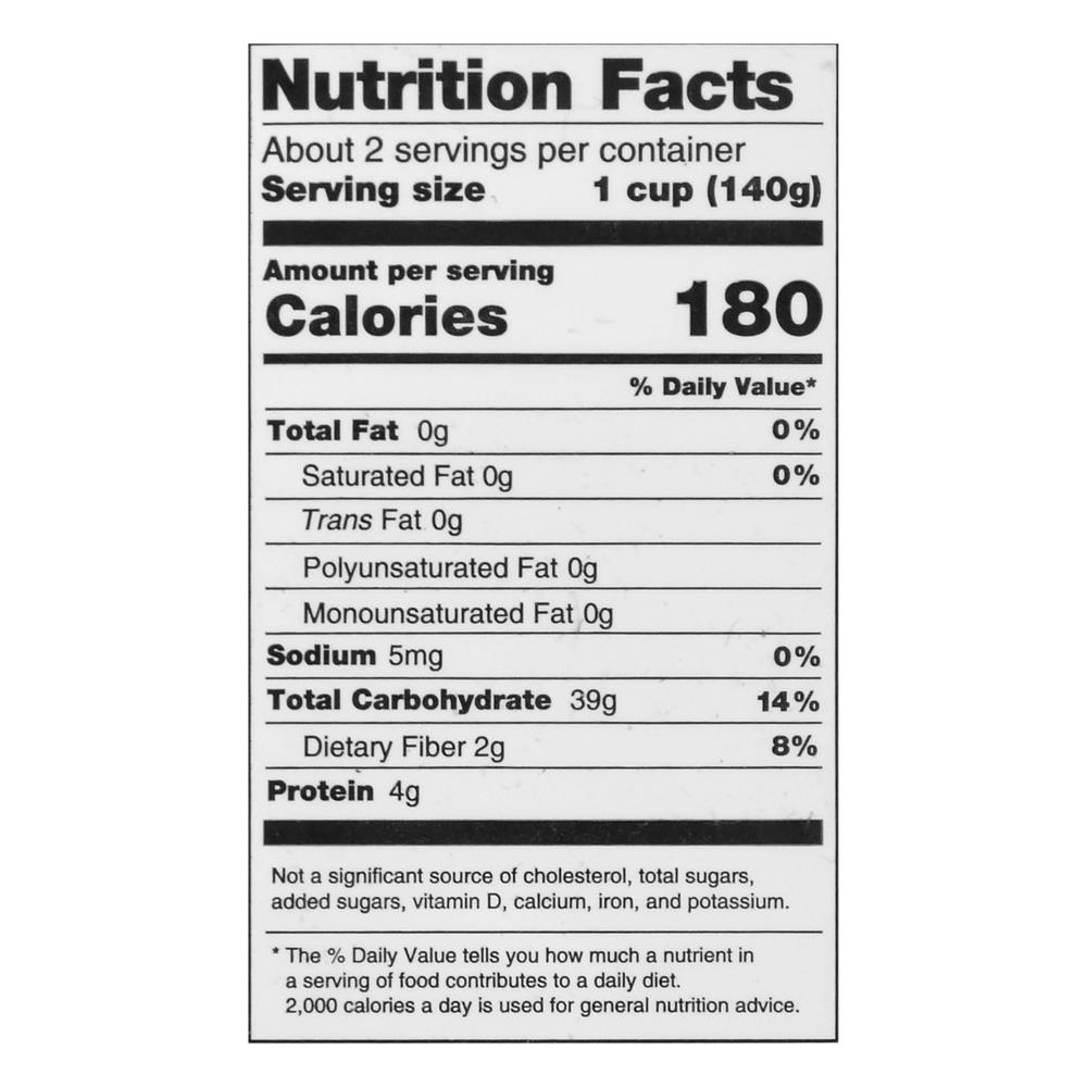 Hinode White Rice, Long GrainNutritionFacts