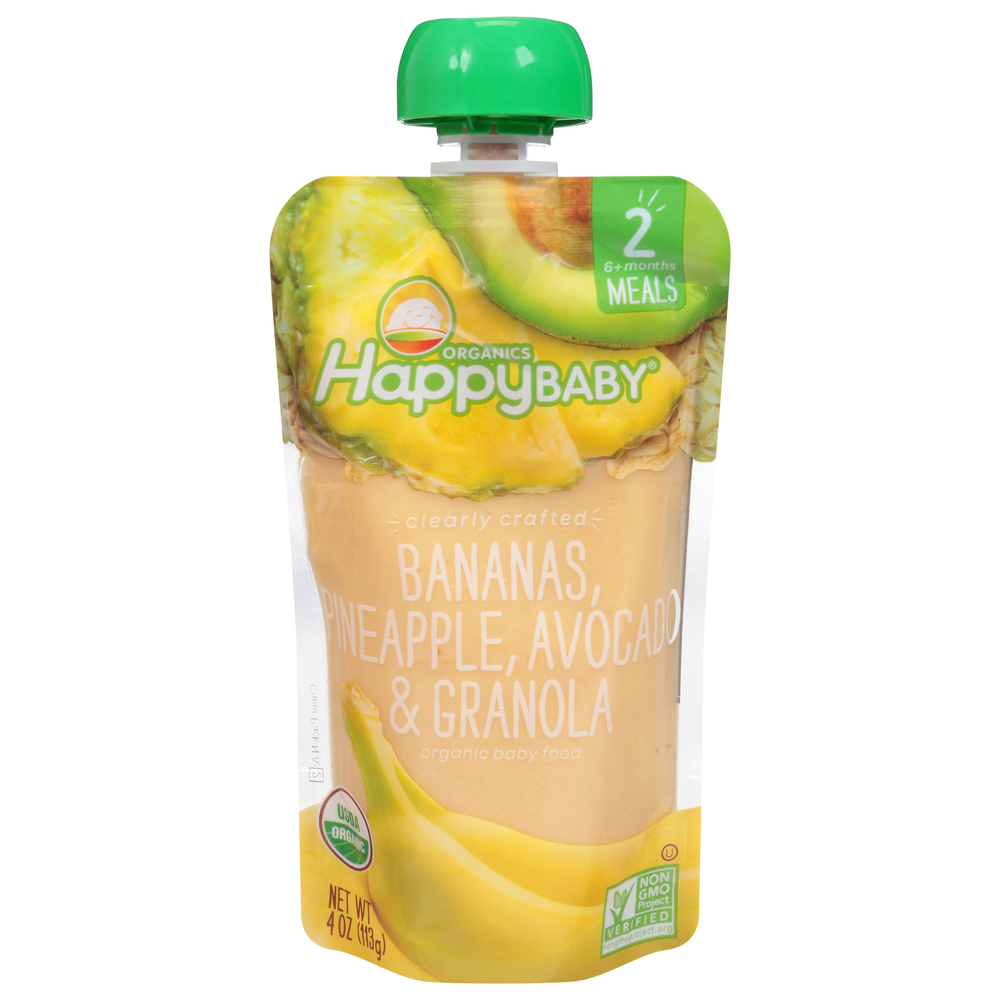 Organic avocado hot sale baby food