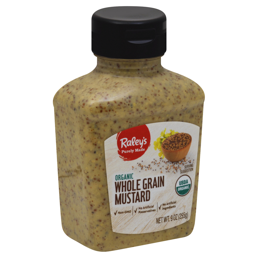 Raley's Purely Made Organic Whole Grain MustardMain