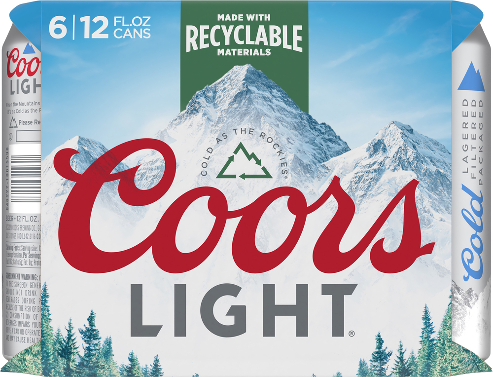 Coors Light Beer-Planogram-Back