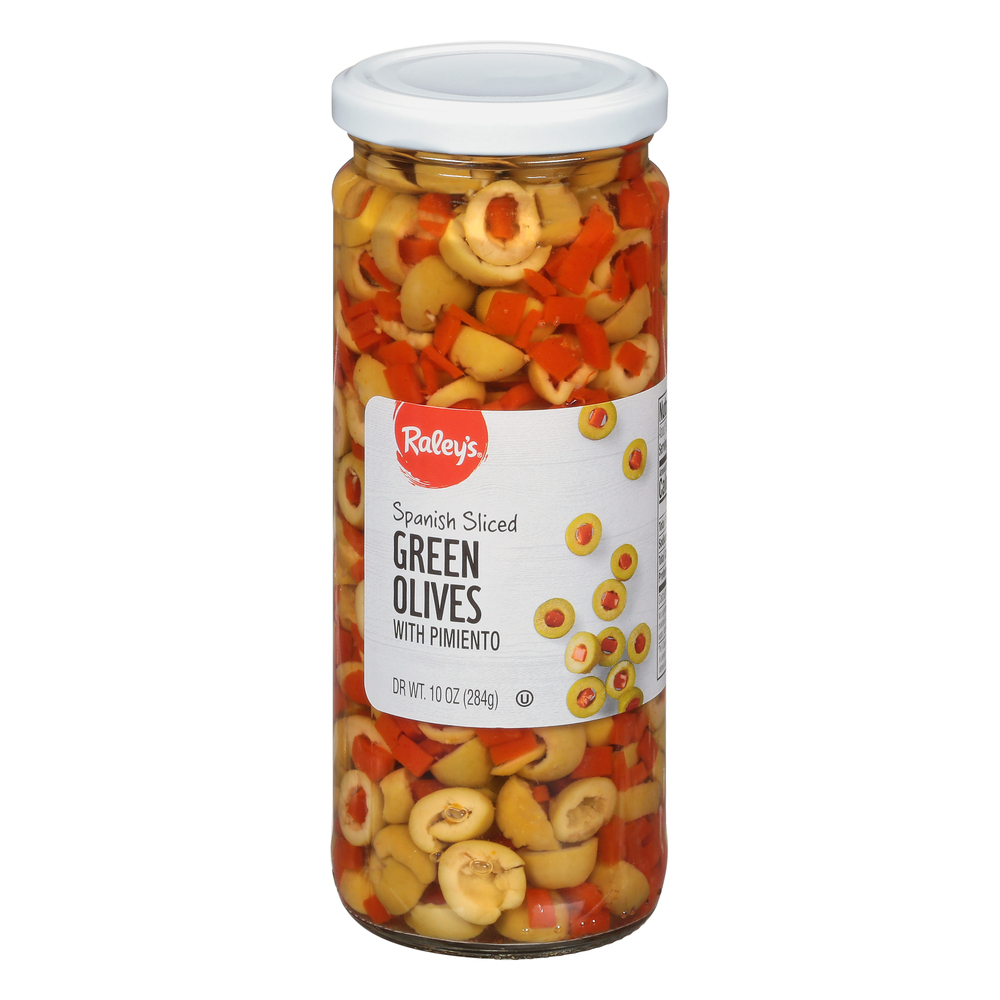 Raley's Spanish Sliced Green Olives with PimientoMain