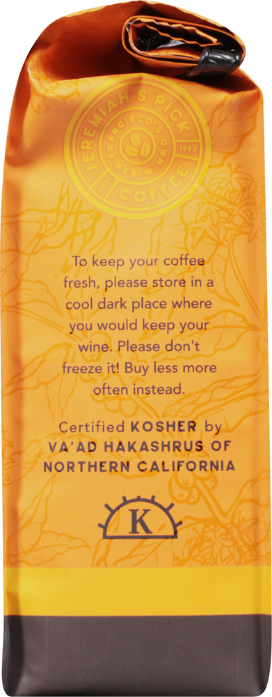 Jeremiah's Pick Coffee Coffee, Fresh Ground, Light Roast, Kona Blend