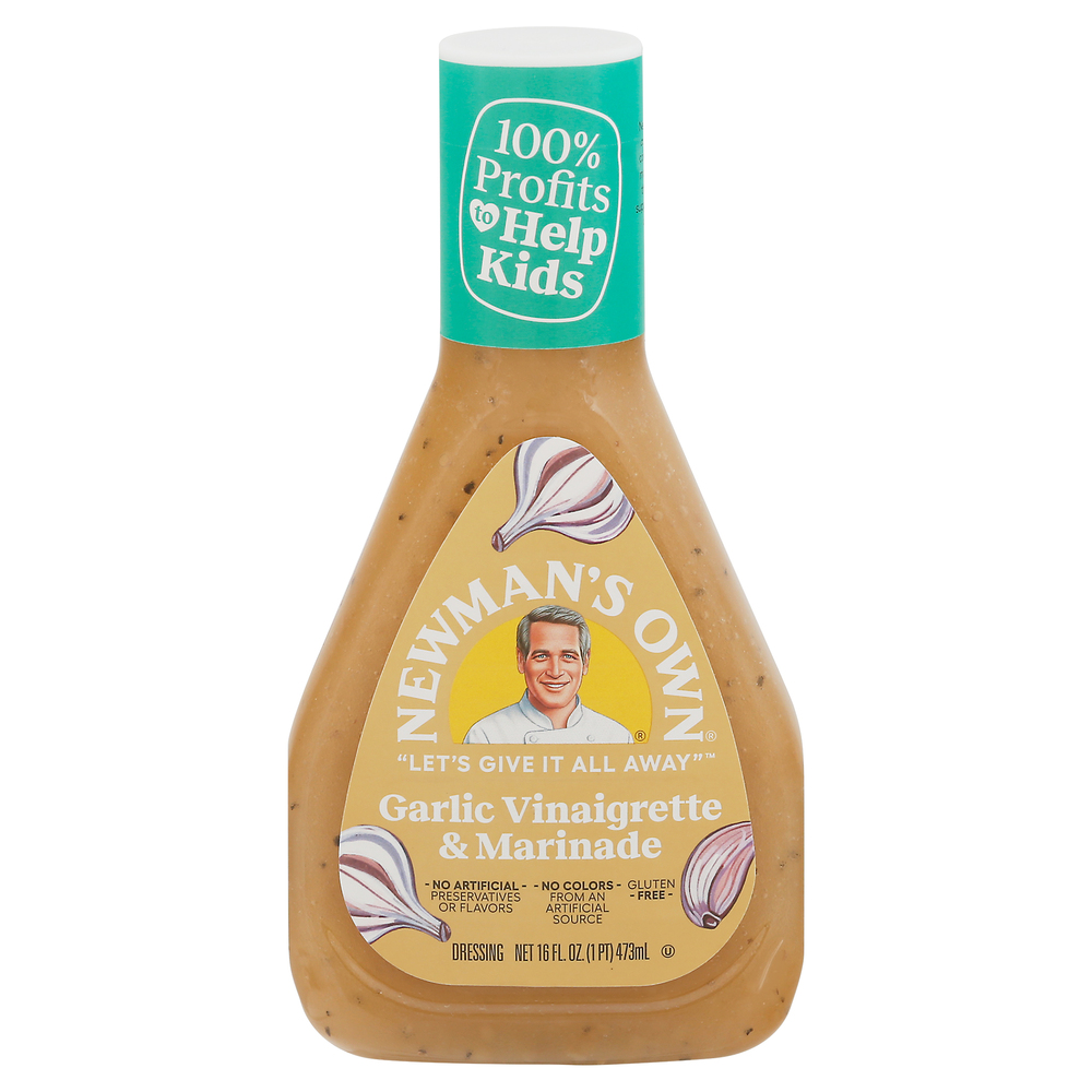 Newman's Own Dressing, Garlic Vinaigrette & Marinade