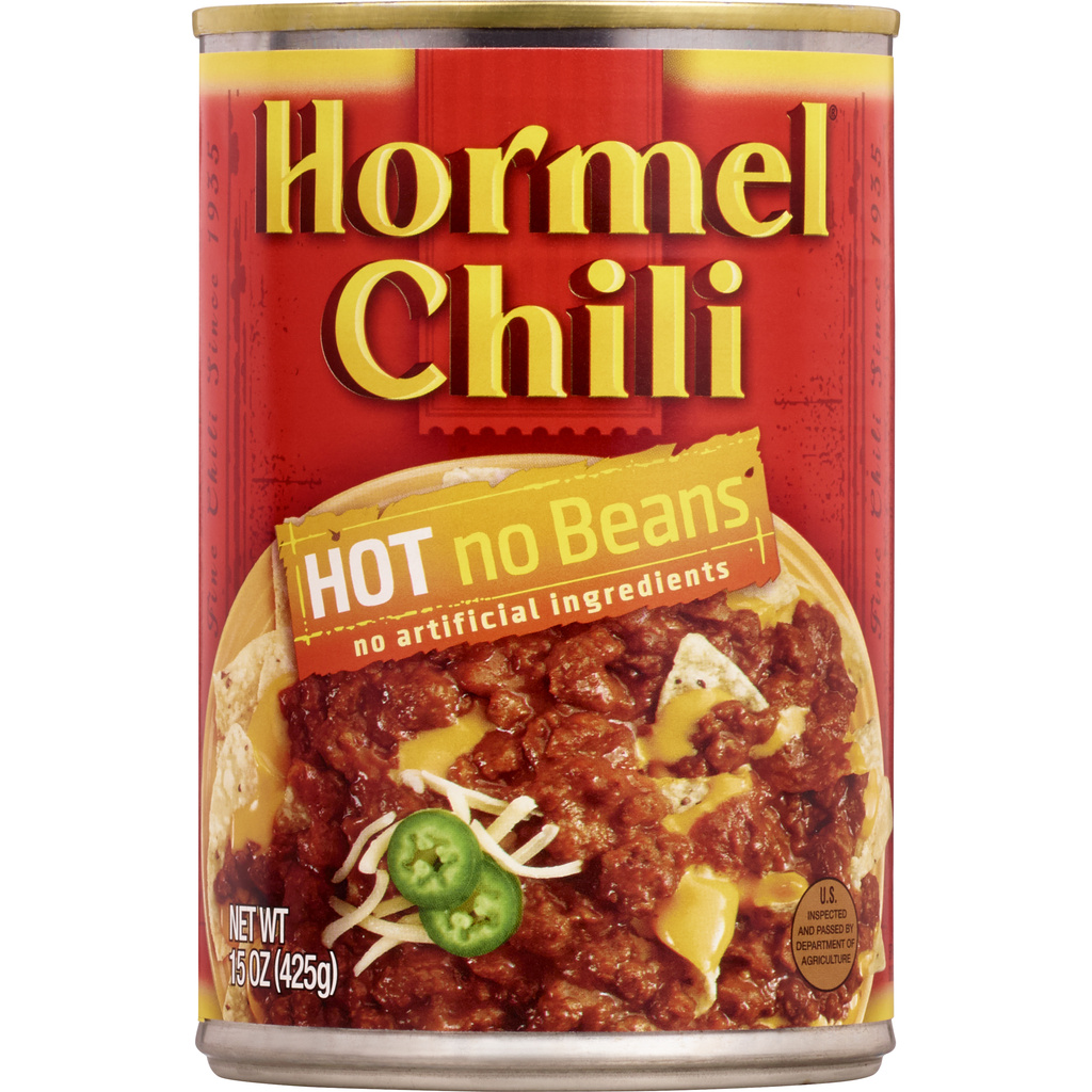 Hormel Chili, No Beans, Hot