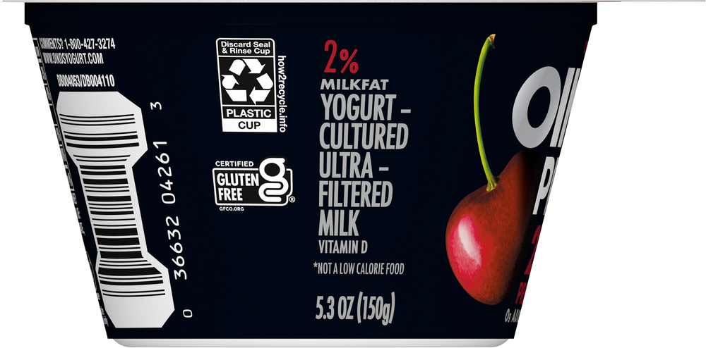 Oikos Pro Pro Yogurt, Cherry Flavored-Planogram-Left