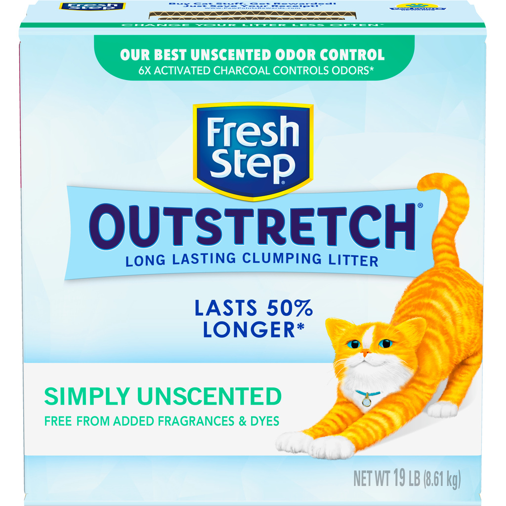 Fresh step cat litter 25 lbs store