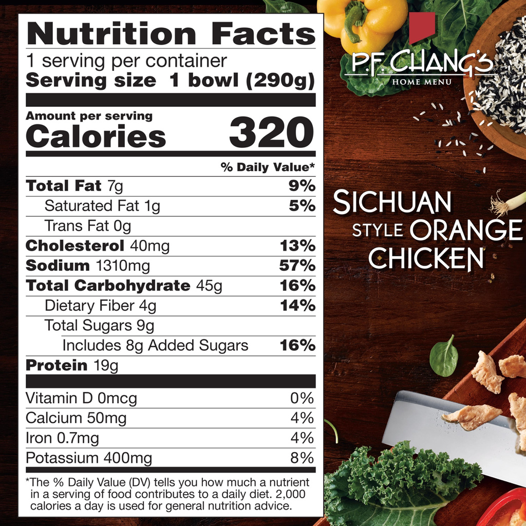 PF Changs Sichuan Style Orange Chicken