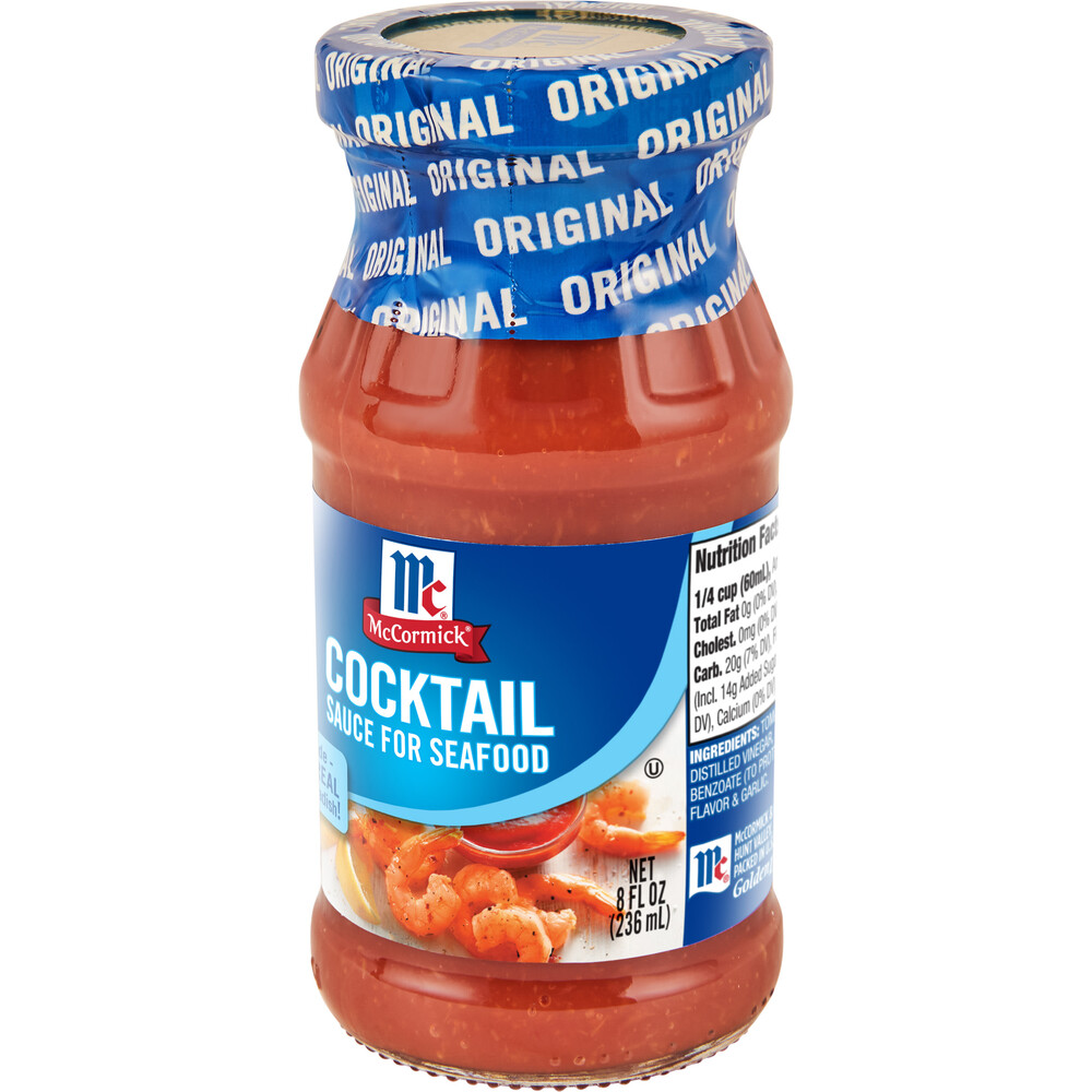 McCormick Golden Dipt Seafood Cocktail SauceFrontRightElevated