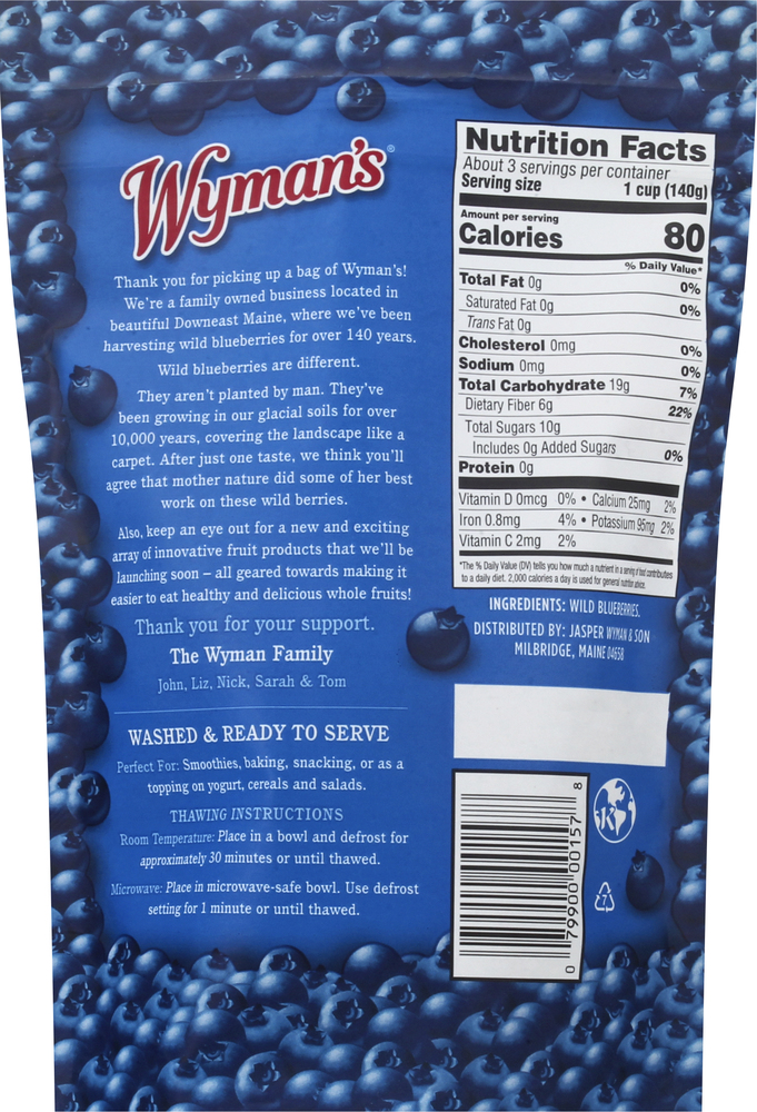 Wyman's Wild Blueberries