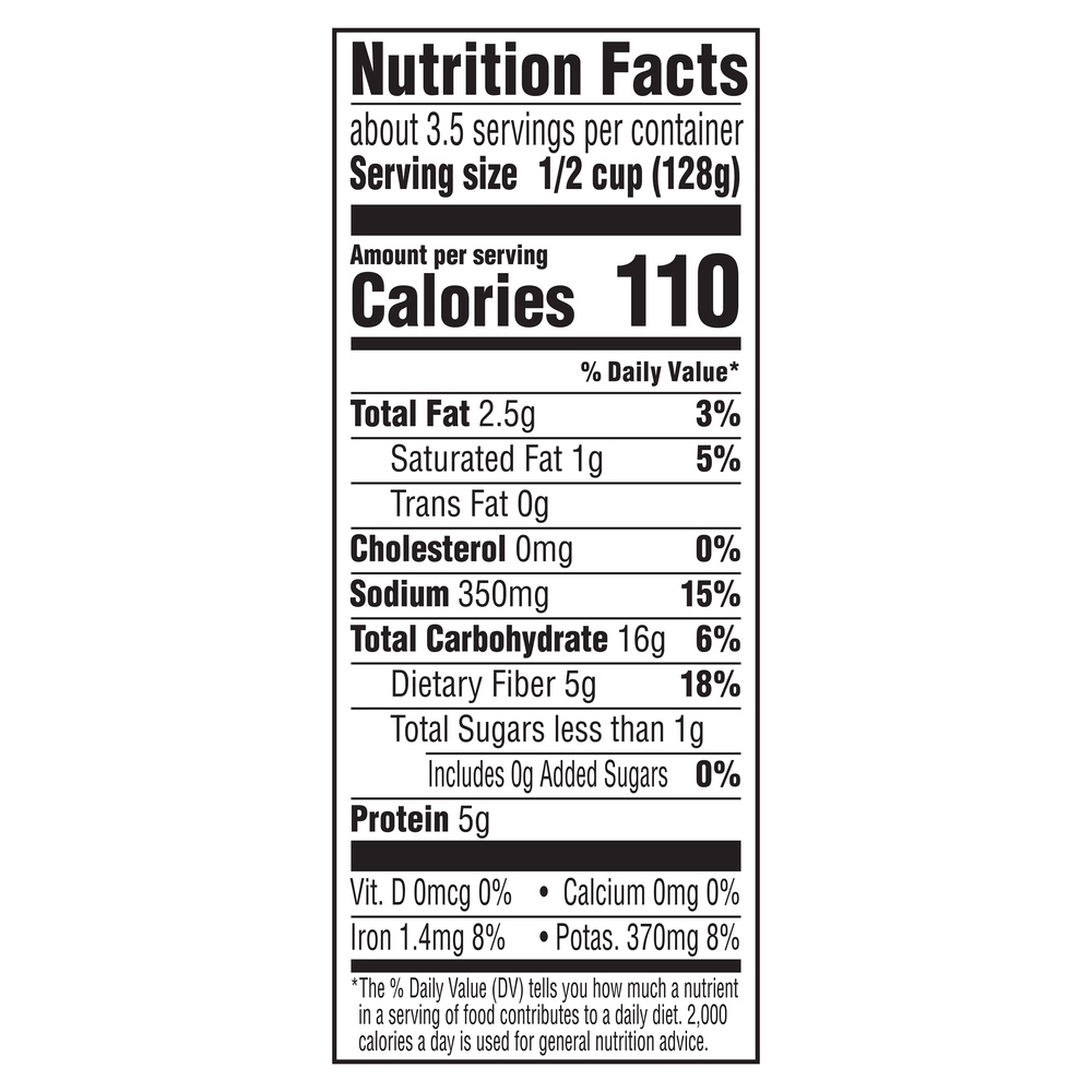 Rosarita Refried Beans, 30 Less Sodium, TraditionalNutritionFacts