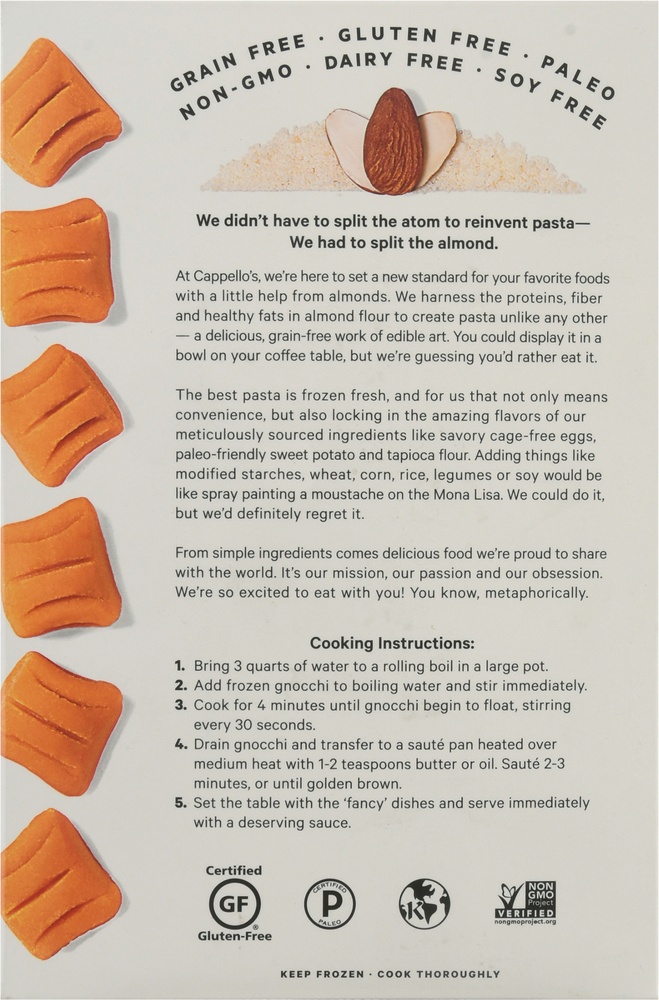 Cappello's Gnocchi, Sweet Potato