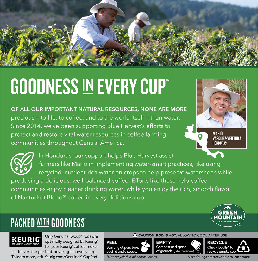 Green mountain nantucket blend k cups best sale