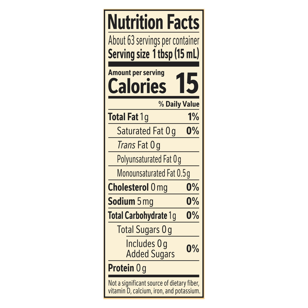 CoffeeMate Creamer, NonDairy, HazelnutNutritionFacts