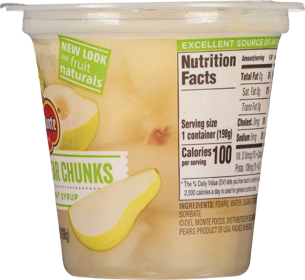 Del Monte Bartlett Pear Chunks