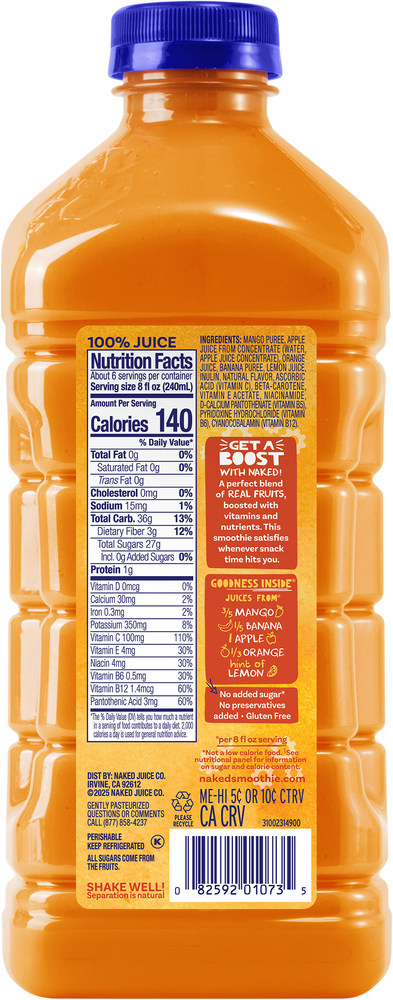 Naked Juice Mighty Mango