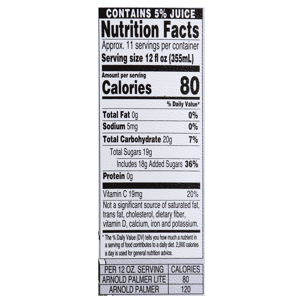 AriZona Arnold Palmer Iced Tea & Lemonade, Half and Half, Lite