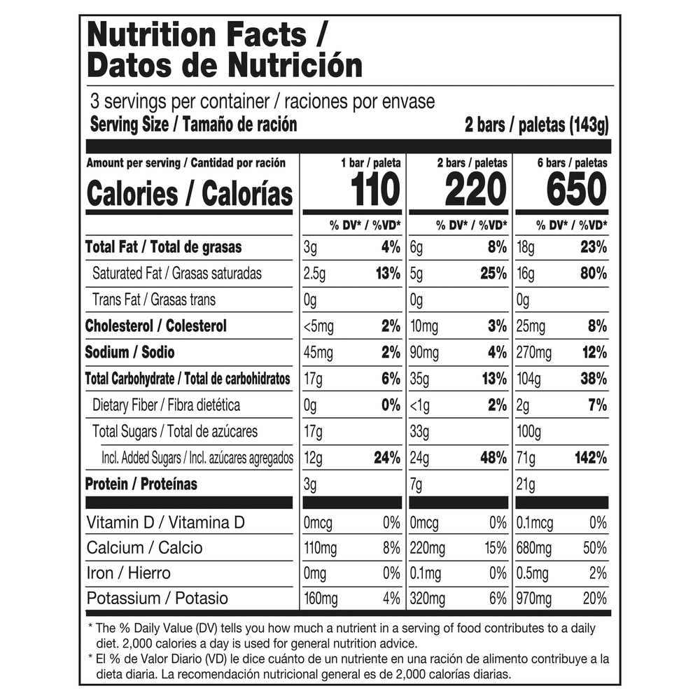 Outshine Fruit Bars, Creamy CoconutNutritionFacts