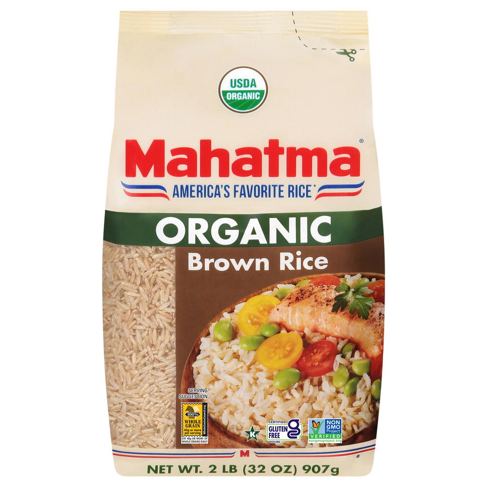 Mahatma Brown Rice, Organic-Main