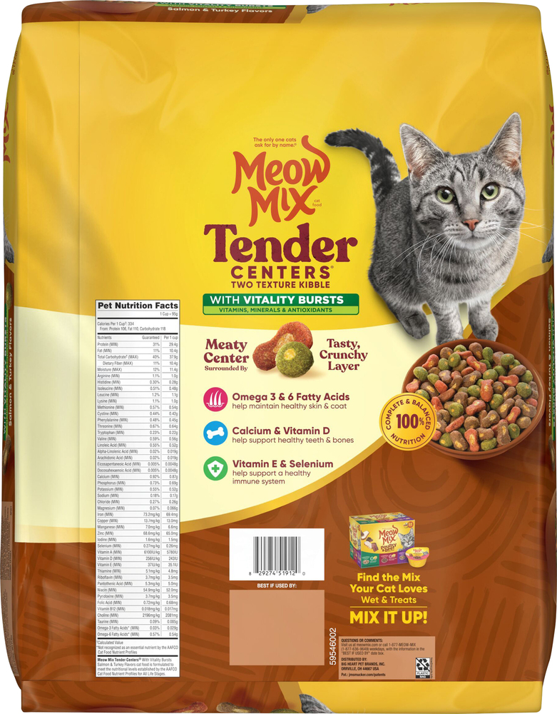 Meow mix vitality bursts clearance