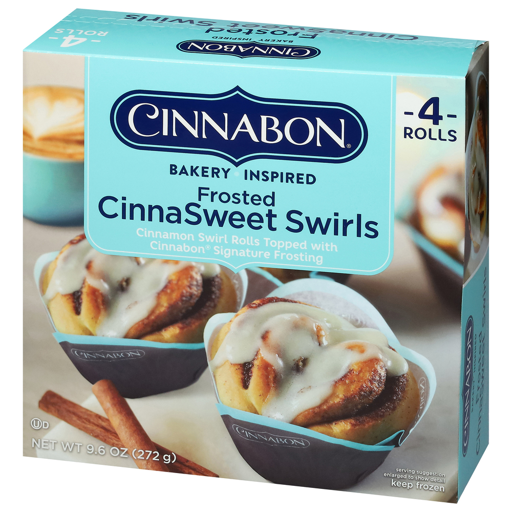Cinnabon CinnaSweet Swirls, Frosted