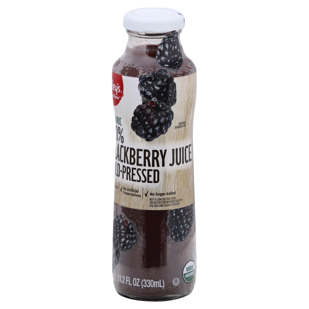 Cold Food Raley's Raley's Purely Made Organic Cold-Pressed 100% Blackberry Juice-Front ...