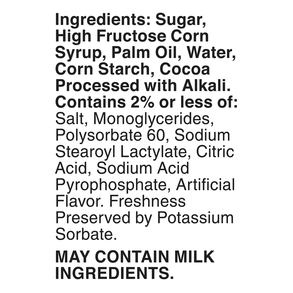 Betty Crocker Frosting, Rich & Creamy, ChocolateIngredients