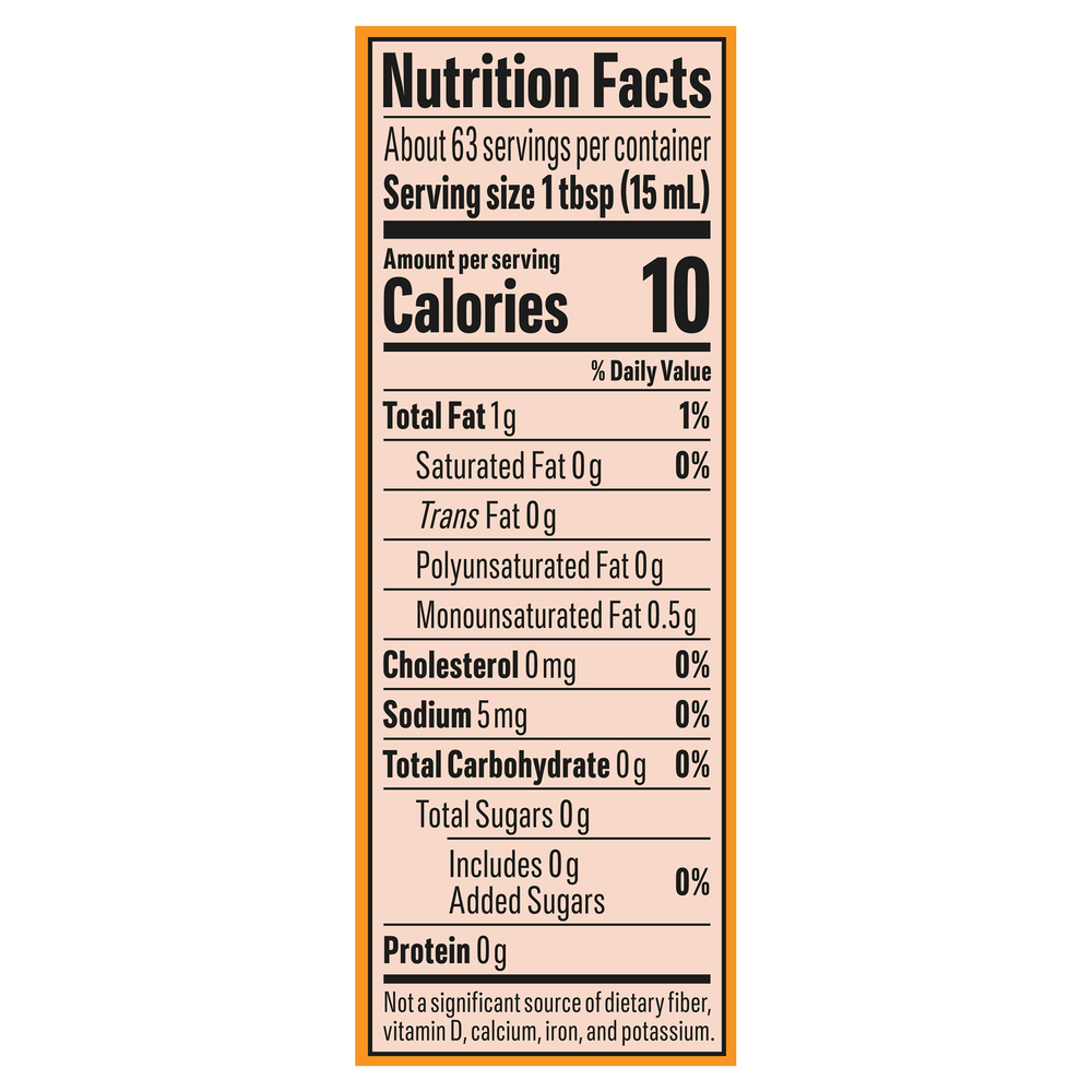 CoffeeMate Creamer, NonDairy, Zero Sugar, Pumpkin SpiceNutritionFacts