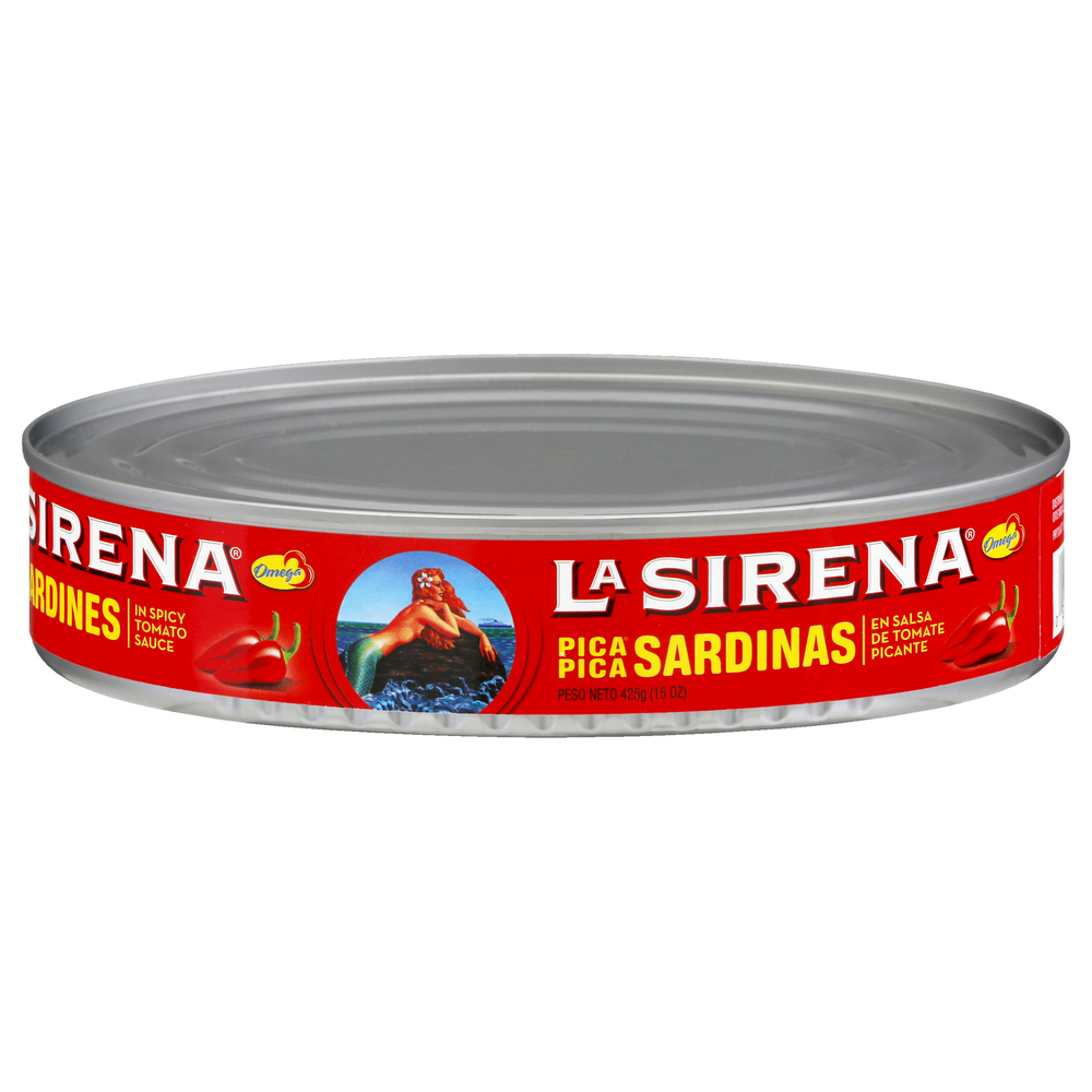 La Sirena Sardines, in Spicy Tomato Sauce